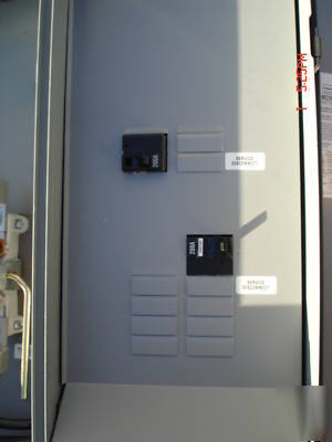 New meter/load combo electric box siemens 120/240 v ac 