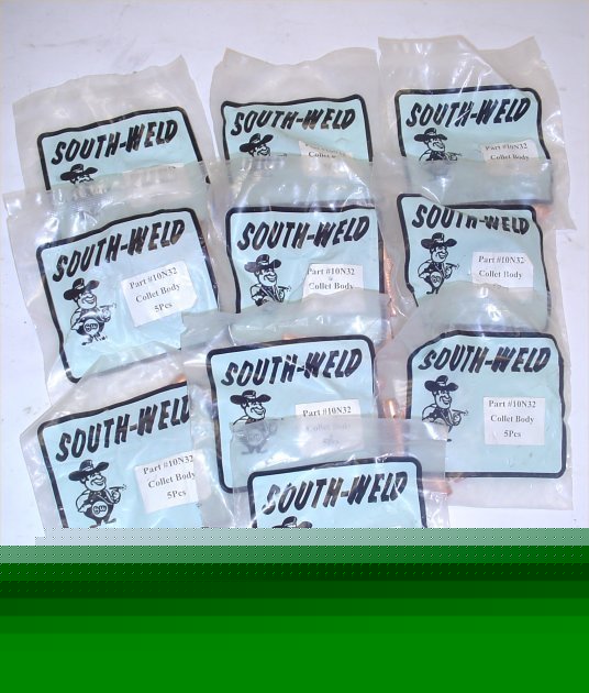 New lot 45 southweld tig torch nozzles collet welding