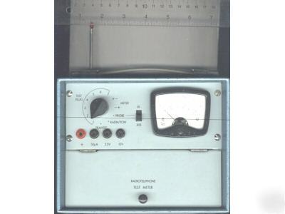 Radiotelephone test meter made in ireland