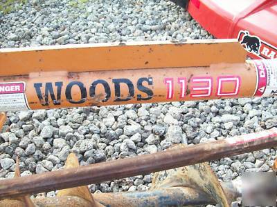 Woods 3-point hitch post hole digger ; very good cond.