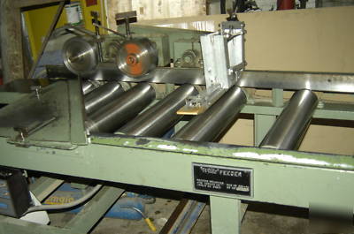 Roller feeder for moulder power in feed scmi weinig 