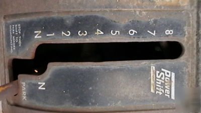 John deer back hoe JD500A in good shape n/r