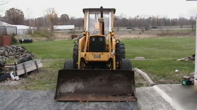 John deer back hoe JD500A in good shape n/r