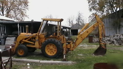John deer back hoe JD500A in good shape n/r