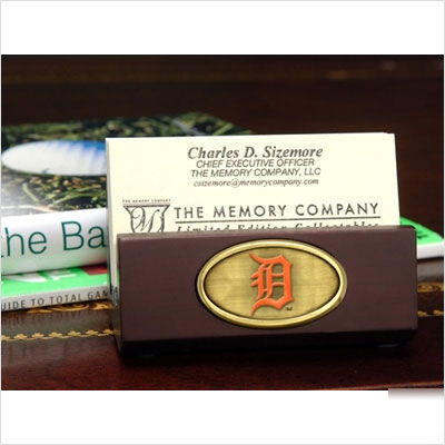 The memory company detroit tigers business card holder