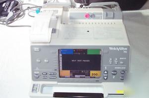 Welch allyn pic 40 monitor complete mfg. by zoll in us