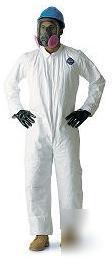 Tyvek coverall w/ elastic wrists / ankles - xlarge