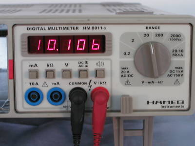 Hameg HM8011-3 digital multimeter ( 4 1/2 digit)