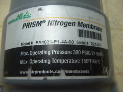 Air porducts prism nitrogen membrane PA4030-P1-4A-00 