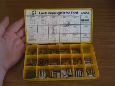 All lock pinning kit A6000 ford fa and fb series locks 
