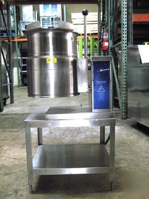 Cleveland KET6T tilting soup kettle steam jacketed