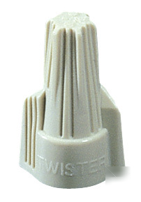 New ideal twister 341Â® wire tan connectors (jar of 400)