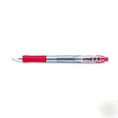 Zebra 22530:x-wide clip,retrac.ballpoint pen,med.,red*