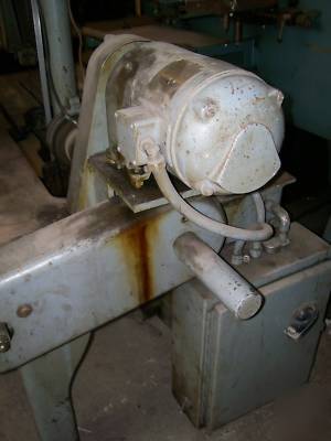 Metal band saw, marvel, model 4A, 1.33 hp 3 phase