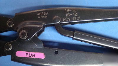 Amp 48208 crimp tool daht ecv-ecn *excellent* crimper