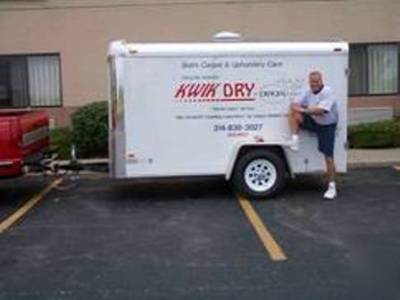 Kwik dry carpet cleaning business package