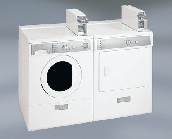 New frigidaire commercial coin op washer and gas dryer
