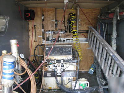 Turnkey polyurethane foam rig 40' trailer