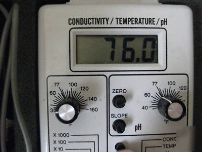 Hydac conductivity temperature ph digital meter hvac