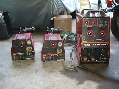 Lincoln electric invertec stt ii mig, tig, stick welder