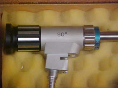 Long scope w/paded woodcase, 90 deg, locksmith,safeman,