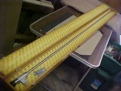 Long scope w/paded woodcase, 90 deg, locksmith,safeman,