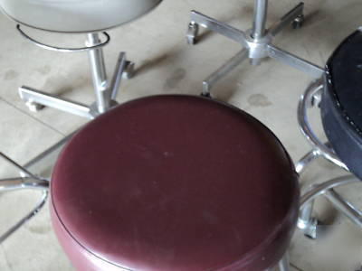 Medical stools lot of 6
