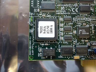 National instruments ni lab-pc+ 1200 isa daq i/o board