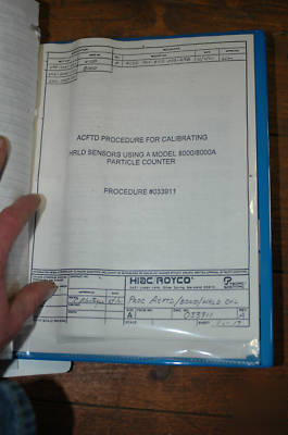 Particle counter hiac abs 2 / hiac 8000A + ge vacuum 