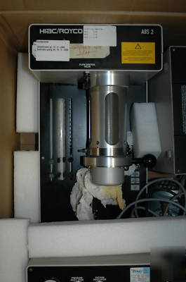 Particle counter hiac abs 2 / hiac 8000A + ge vacuum 