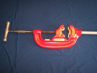 Ridgid 44-s 4 wheel pipe cutter 2.5 4