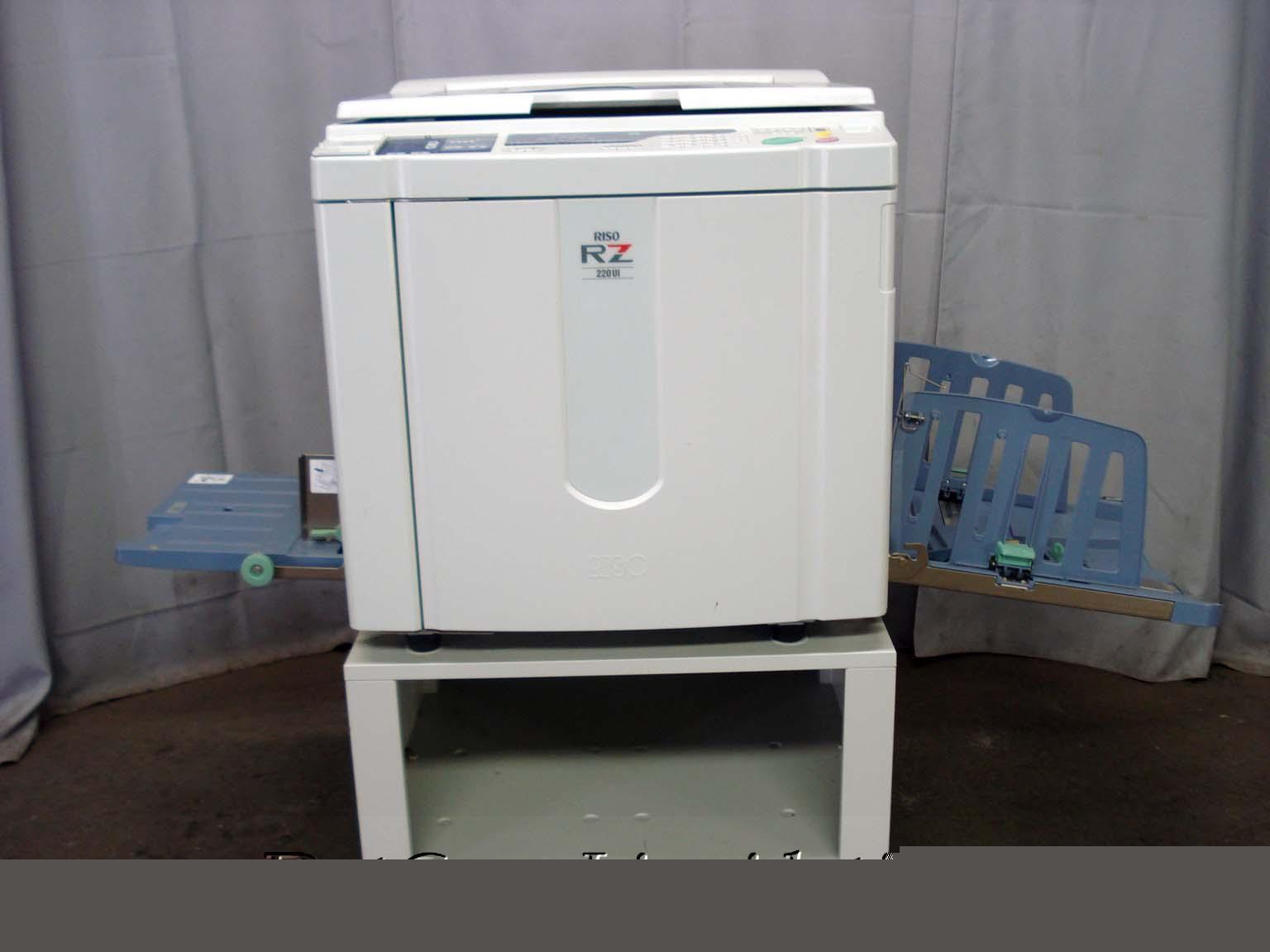 Riso risograph RZ220 ui digital duplicator