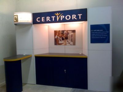 Abex 500 trade show display 10 X10