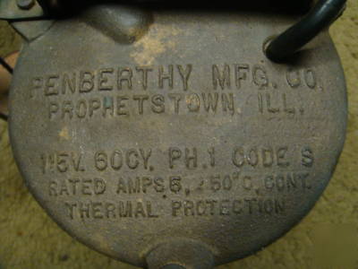 Antique penberthy submersible ,sump pump