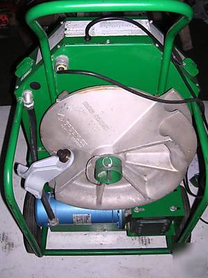 Greenlee 555 conduit pipe bender 2 shoes, 2 rollers 