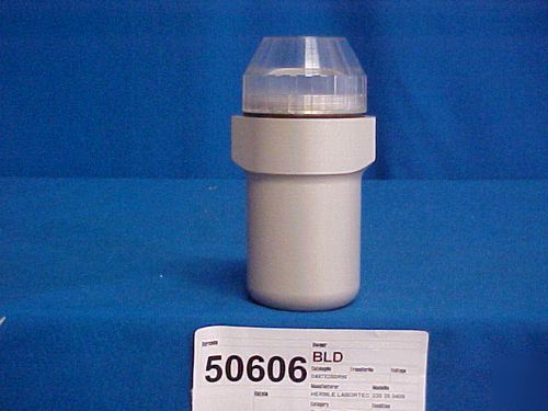 Hermle-labortechnic swing rotor buckets with covers