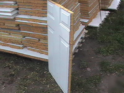 New R13 spray foam steel panel quality 5500 sq. ft.