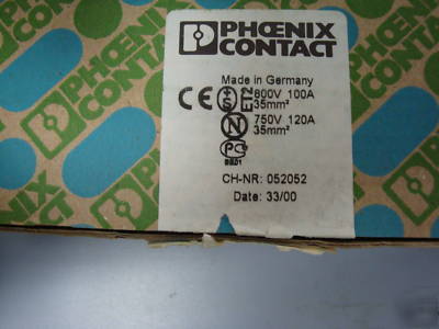 Phoenix contact 3008012 UK35 uk H35 BK35/e qty. 50