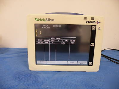 Nib welch allyn propaq cs 242 p SPO2 ecg patient monitor