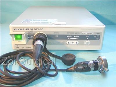 Olympus otv-S6 endoscopy camera with head and coupler