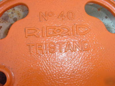 Ridgid #40 tri stand