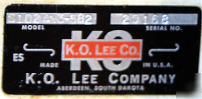 K.o. lee 3 axis cnc surface grinder reduced price