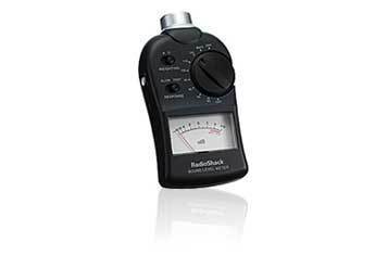 New rs 33-4050 7-range analog display sound level meter