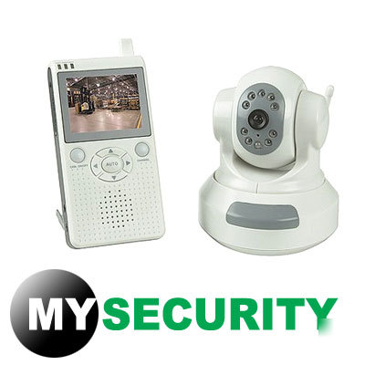 Pan tile night vision camera w/ monitor,for shop/office