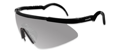 Wiley x saber w/ smoke lens 302 safety glasses (5 pair)