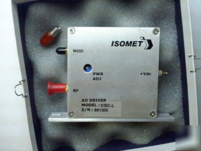 Isomet 535C-l acousto-optic modulator driver