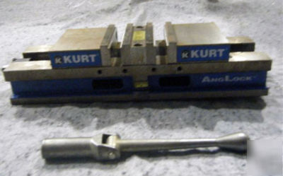 Kurt flat vise, hdl, 6 in, 6356 lbs of force ~ HDLM6J
