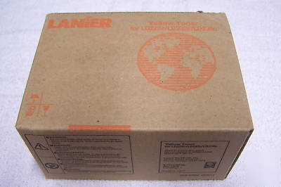 New : genuine oem lanier 4800203 yellow toner LD232C