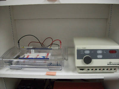 Sunrise gel electrophoresis apparatus & power supply