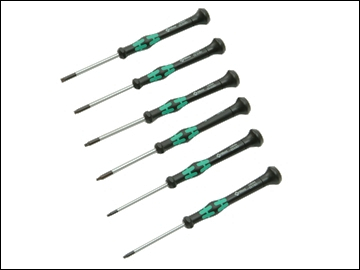 Wera 2067 micro screwdriver set torx tip 6 piece set